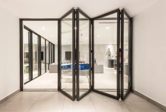 4M Porte bifold in alluminio